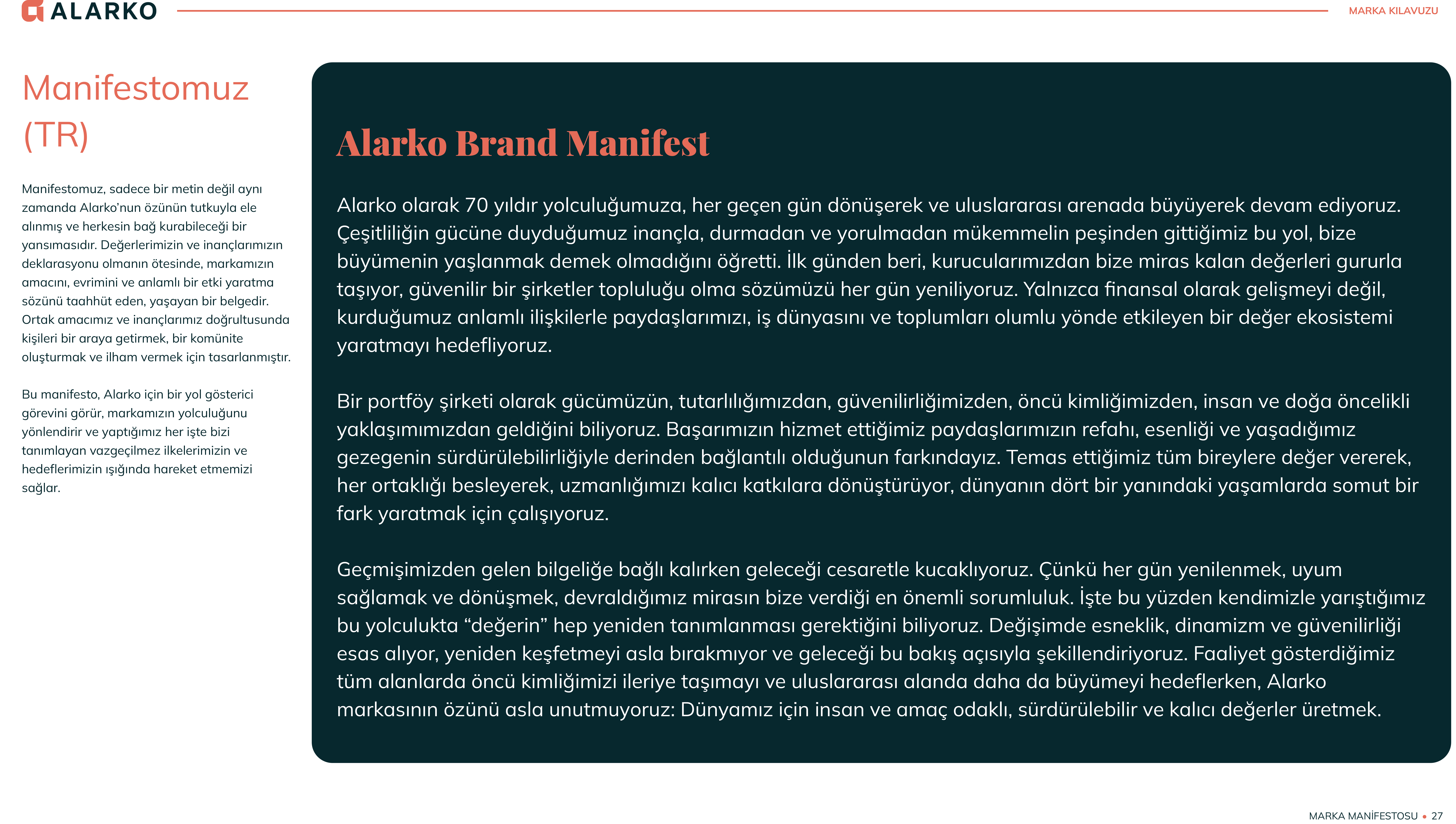 755 086 ALARKO GUIDELINES TR 27